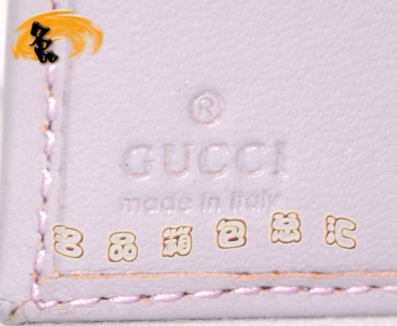 181594 ���澭��˫G����ŮʿǮ�� Gucci�̿�Ǯ�� Ů�� һ��һƷ�� ����ǳ��ɫ