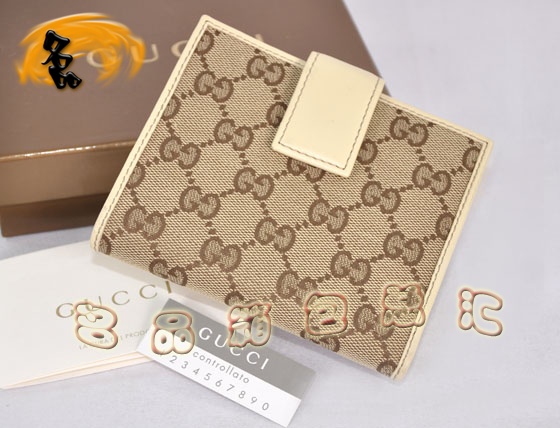 181596 Gucci����� ˫G����ʱ��ŮʿǮ�� Gucci�̿�Ǯ�� GucciŮ�� �����װ�ɫ
