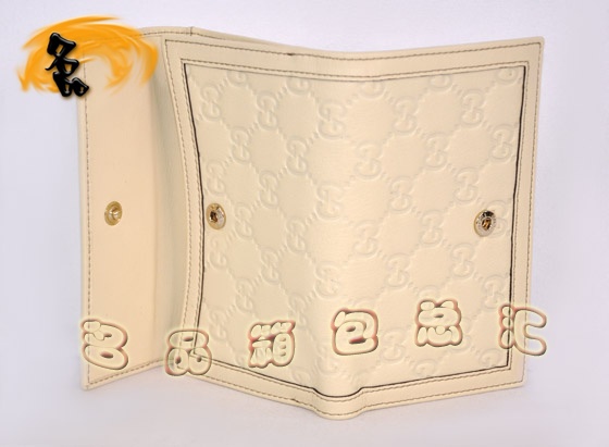 181653 Gucci�¿�ȫƤѹ��ʱ��ŮʿǮ�� GucciǮ�� Gucci����Ǯ�� �װ�ɫ