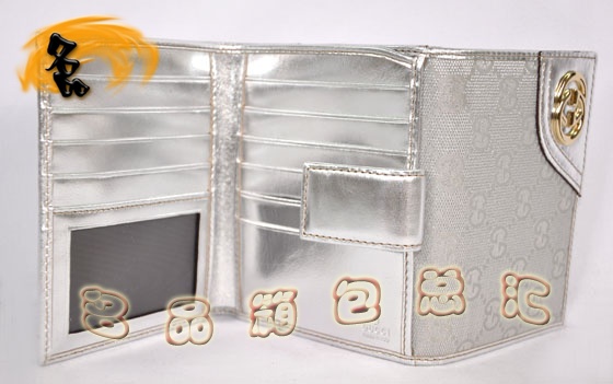 181596 Gucci����� ˫G����ʱ��ŮʿǮ�� Gucci�̿�Ǯ�� GucciŮ�� ��ɫ