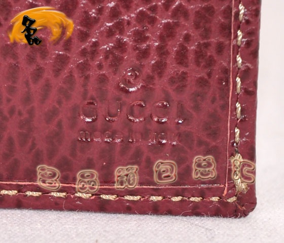 181672 һ��һƷ��GucciǮ�� Gucci˫G����ʱ��Ů�� Gucci����Ǯ�� �����ɫ