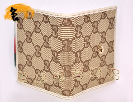 181670 Gucci˫G����ʱ��Ůʿ�̿�Ǯ�� Ǯ�� Gucci��Ǯ�� һ��һƷ�� �����װ�ɫ