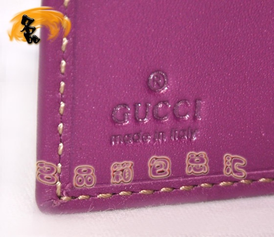 181670 һ��һƷ��Ů�� Gucci����˫G PVCŮʿ�̿�Ǯ�� GucciǮ�� ������ɫ