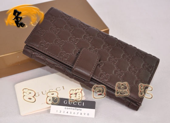 208566 GucciǮ�� ���¿� �������ţƤ˫Gѹ�� ʱ����ʿǮ�� Gucci����Ǯ�� ���ɫ