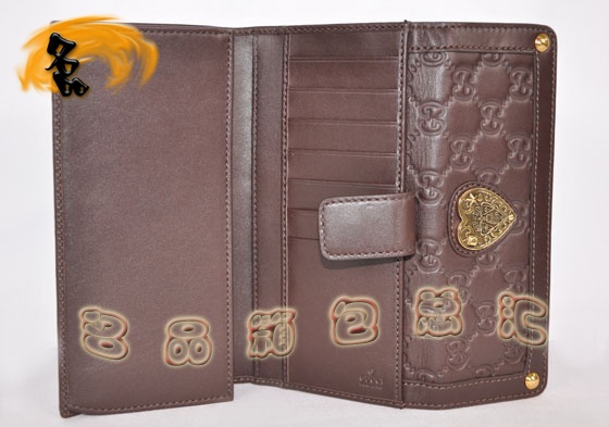 208566 GucciǮ�� ���¿� �������ţƤ˫Gѹ�� ʱ����ʿǮ�� Gucci����Ǯ�� ���ɫ