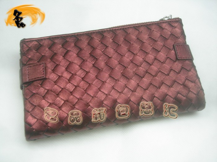 08754 Bottega Veneta��Ƥ��֯Ǯ�� BV���ð� Bottega����Ǯ�� ���� ���ɫ
