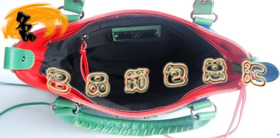 084331 ��������Ů�� ƴɫͷ��ţƤŮʿ������ Balenciaga����� ����� �����ɫ