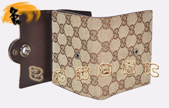 120935 Gucci���¿� ����˫G����ŮʿǮ�� Gucci�̿�Ǯ�� GucciǮ�� ��ɫ