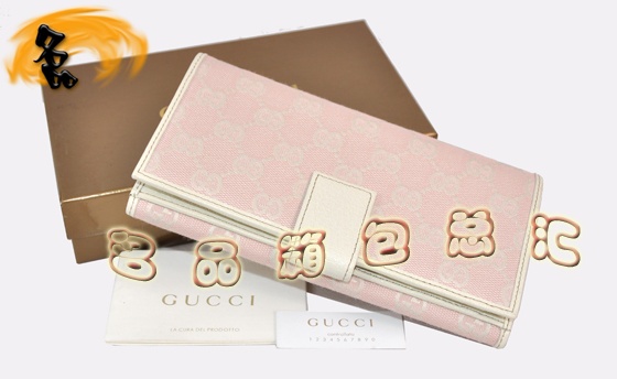 141630 GucciǮ�� Gucci˫G����Ǯ�� ����ʱ��ŮʿǮ�� Gucci����Ǯ�� ��ɫ