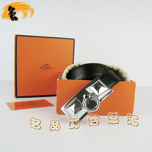 408 ���¿�HermesƤ�� Hermes����  �������п�Ƥ�� ��֦�ƺ�ɫ ����3cm