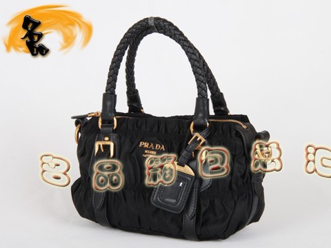 BN1338 �������ˮ��������б��� ���¿�����ϵ��Ů�� Prada����� ��ɫ