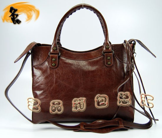 084616  Balenciaga������ �������ҵ���� ����ţƤ����ʱ��Ů�� ��ɫ