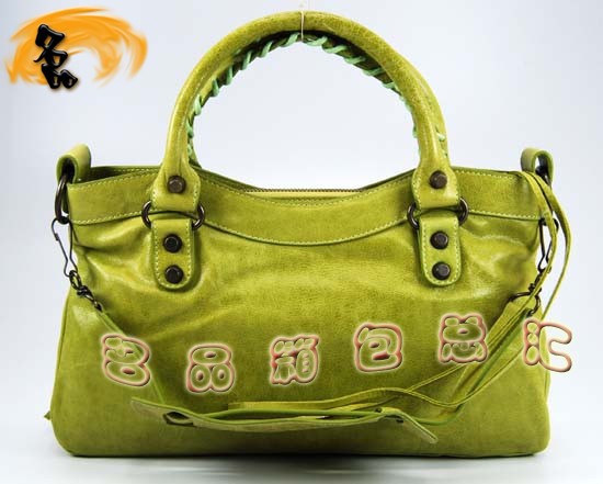 103208  Balenciaga����� �������һ����� ������Ƥʱ��Ů�� ����� ǳ��ɫ