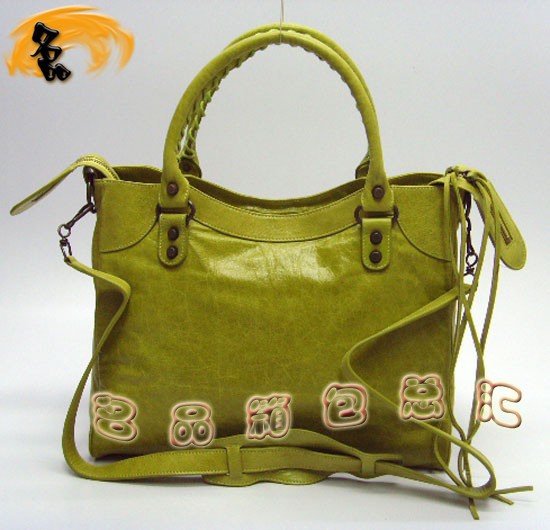 084616  Balenciaga������ �������ҵ���� ����ţƤ����ʱ��Ů�� ����� ǳ��ɫ