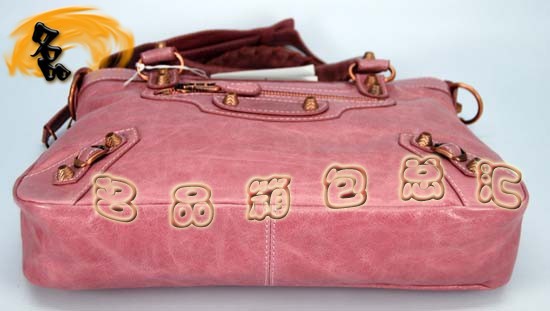 240557C  �������ҵ���� ������Ƥʱ��Ů�� Balenciaga����� ������ �ۺ�ɫ