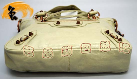 240557C  �������ҵ���� Balenciaga������ ������Ƥʱ��Ů�� ����� �װ�ɫ