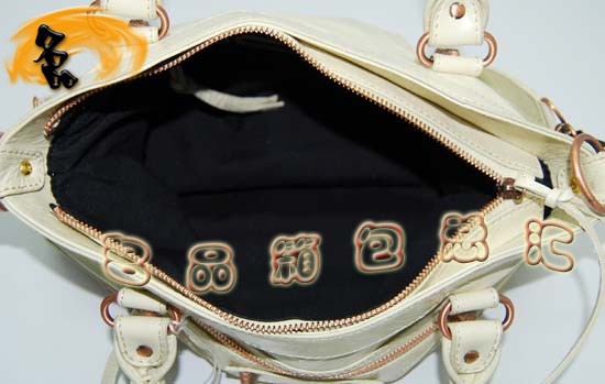 240557C  �������ҵ���� Balenciaga������ ������Ƥʱ��Ů�� ����� �װ�ɫ