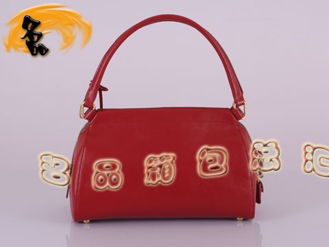 BR4418 Prada单肩包 普拉达手提包 时尚休闲包 进口头层牛皮女包 红色