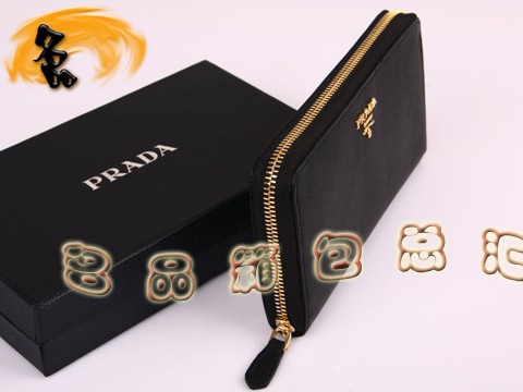M506A PradaǮ�� ��������ʿţƤ��ɫ������Ǯ�� Prada����Ǯ�� PradaǮ�� ��ɫ