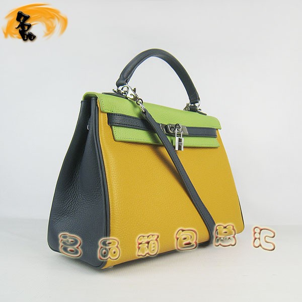 6108 ����� HermesŮ�� ����� ������б��� Hermes Kelly Bag ��ɫ��֦�� ������ɫ����