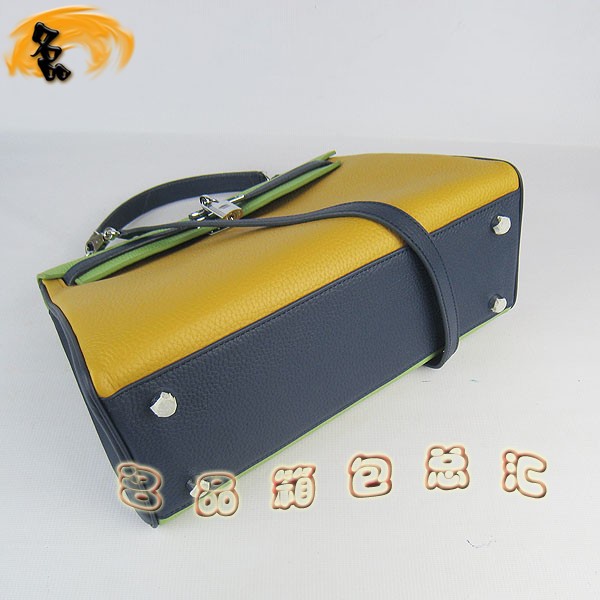 6108 ����� HermesŮ�� ����� ������б��� Hermes Kelly Bag ��ɫ��֦�� ������ɫ����