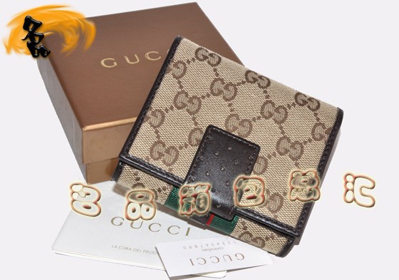 115081 Gucci˫G����Ǯ�� ����Ůʿ�̿�Ǯ�� Gucciʱ������Ů�� GucciǮ�� ��ɫ