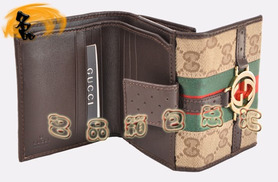 115081 Gucci˫G����Ǯ�� ����Ůʿ�̿�Ǯ�� Gucciʱ������Ů�� GucciǮ�� ��ɫ